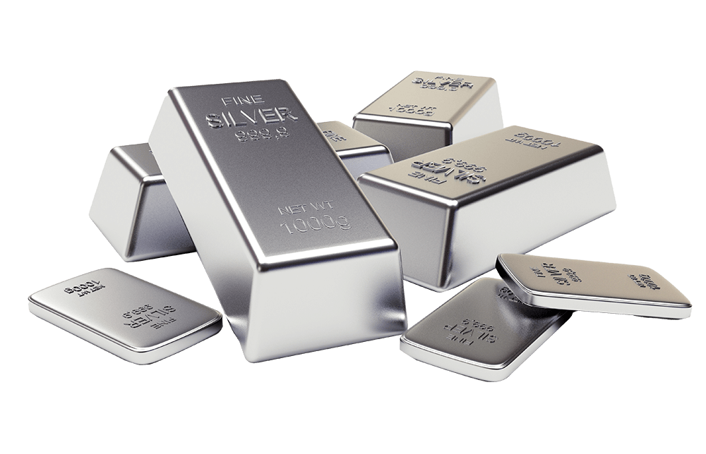 an illustration of Silver bars an illustration of Silver bars