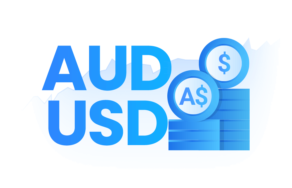 an illustration of the AUDUSD pair an illustration of the AUDUSD pair