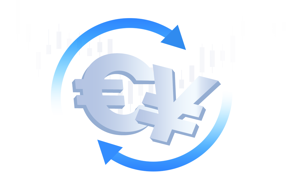 an illustration of the EUR/JPY currency pair. an illustration of the EUR/JPY currency pair.