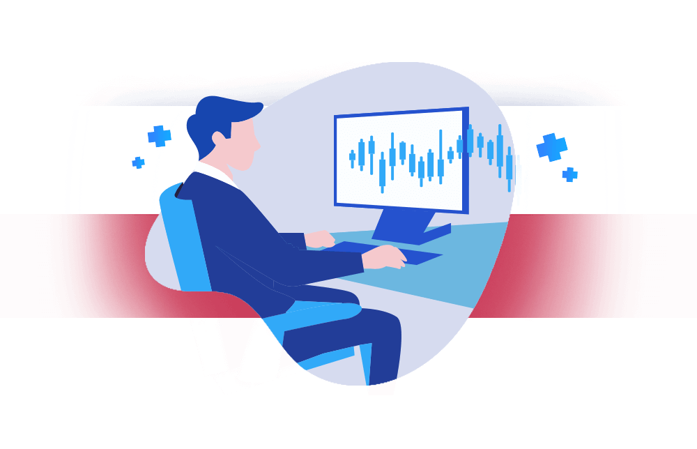 An illustration of a trader trading the Poland 20 index An illustration of a trader trading the Poland 20 index
