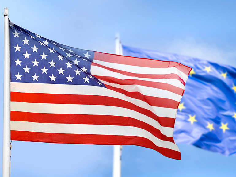 US Stock Rally Pauses While Euro at 1-Year Low on Tariff Worries