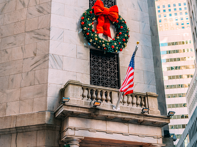 Nvidia Leads Wall Street Christmas Rally